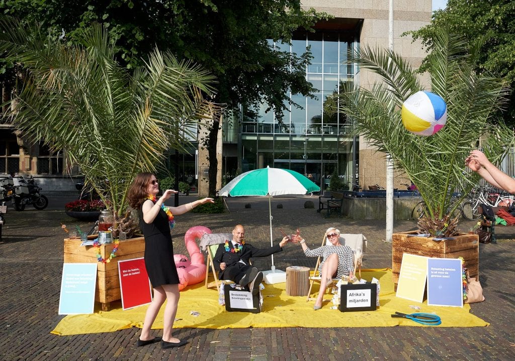 Pop-up belastingparadijs in Den Haag