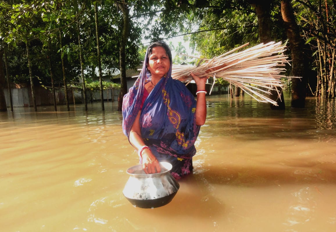 Shikah Rani Shil Bangladesh floods ActionAid