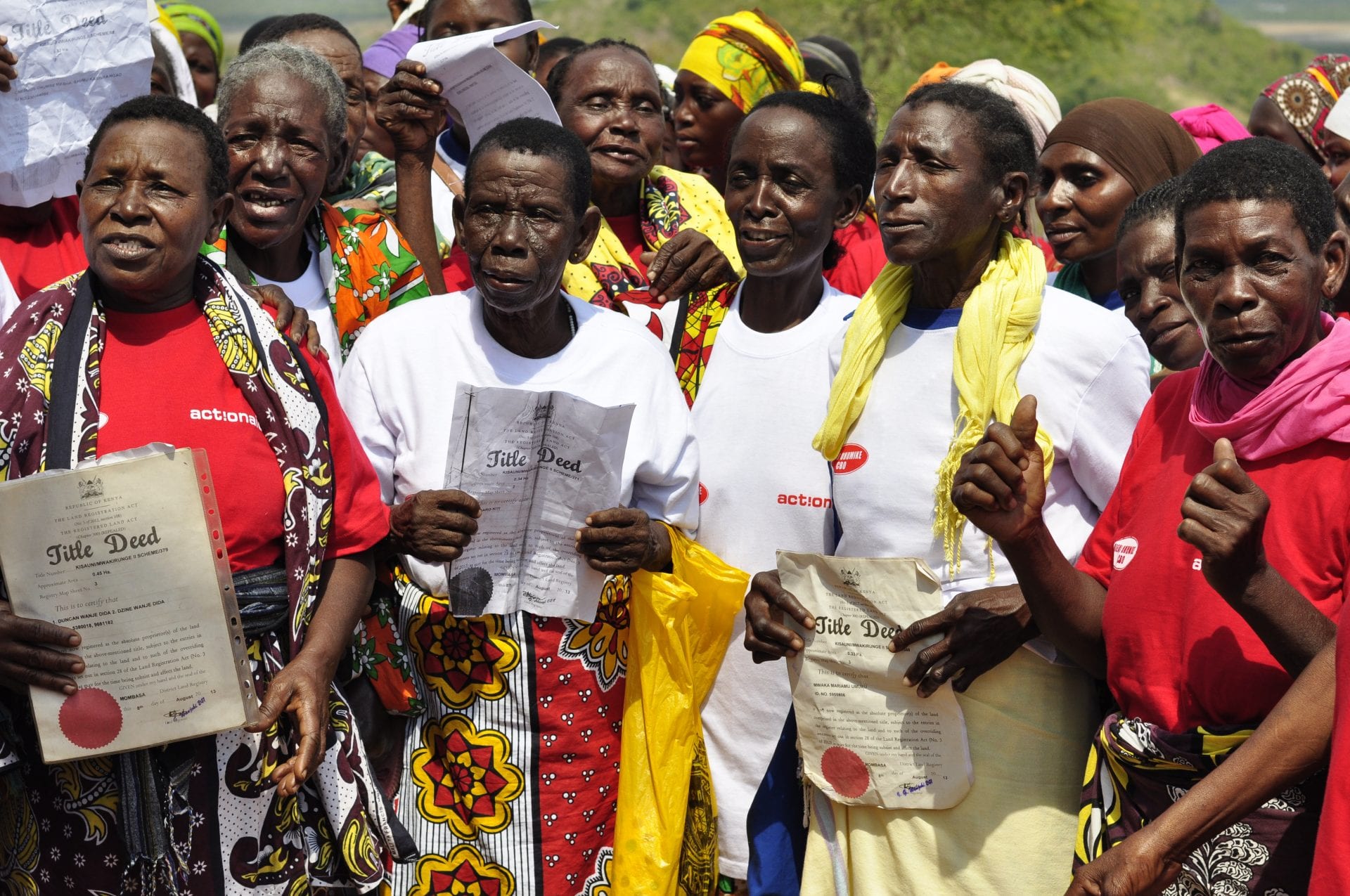 ActionAid zet zich in voor voedselzekerheid door campagne te voeren voor landrechten voor vrouwen