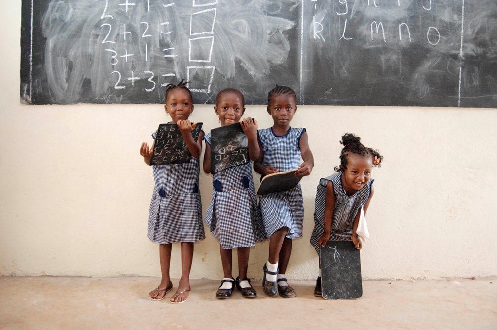 ActionAid zet zich in voor onderwijs in Sierra Leone