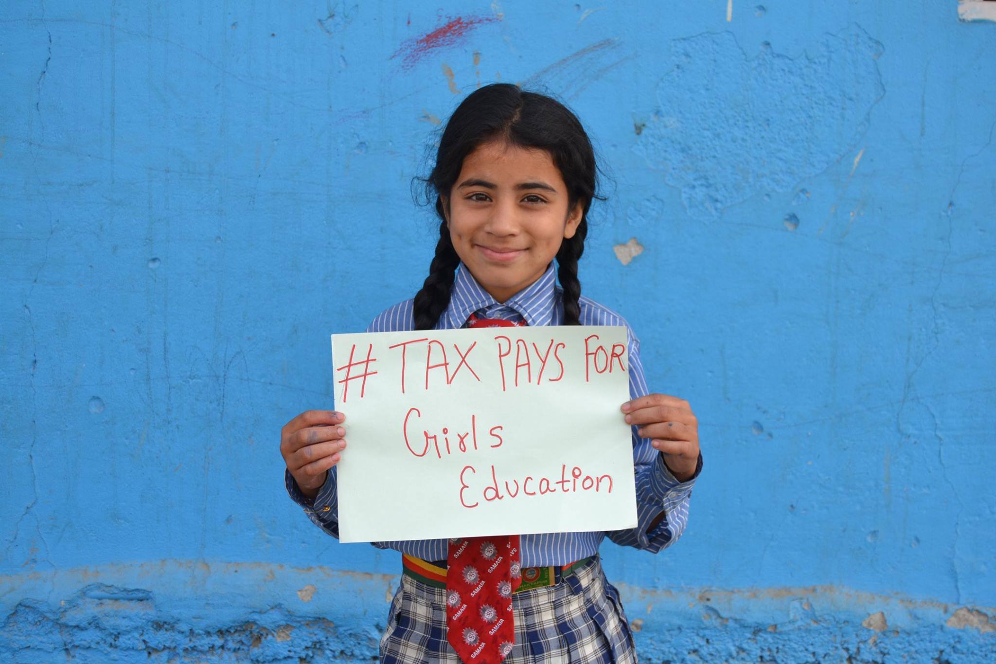 Tax pays for Girls Education