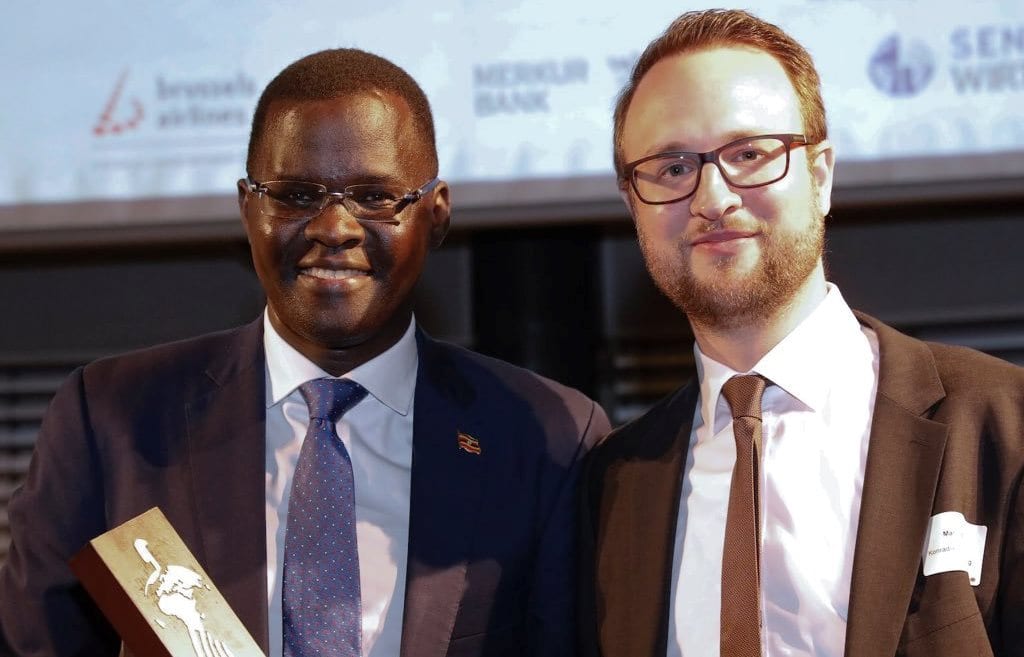 Nicholas Opiyo wint German Africa Award