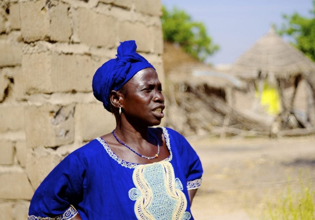 In Senegal ondersteunt ActionAid vrouwengroepen die gezamelijke groententuinen onderhouden