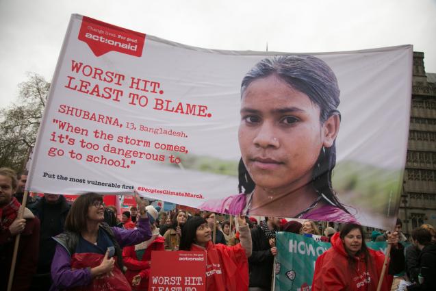 ActionAid voert actie in Bangladesh tegen klimaatverandering