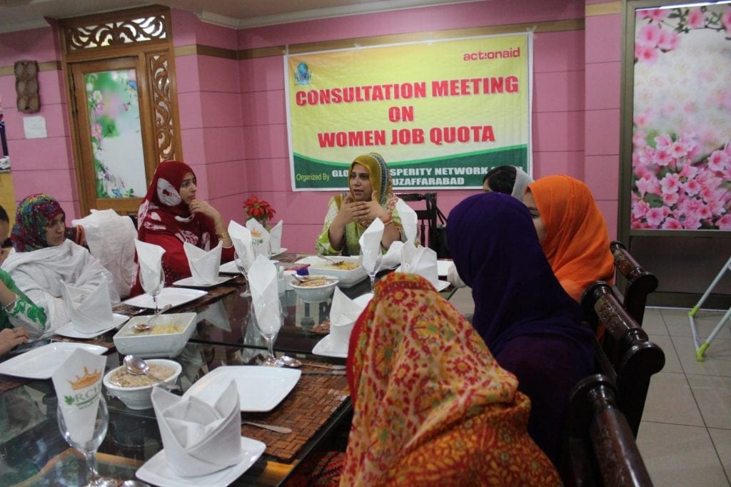 In Pakistan ondersteund ActionAid vrouwen om voor hun rechten op te komen