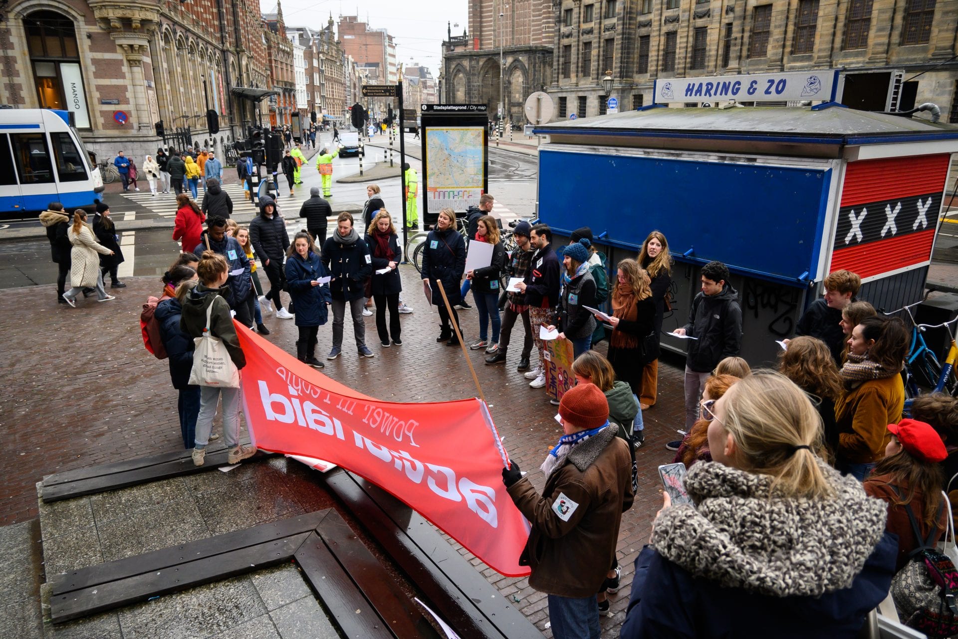 ActionAid was aanwezig op de Women's March 2020