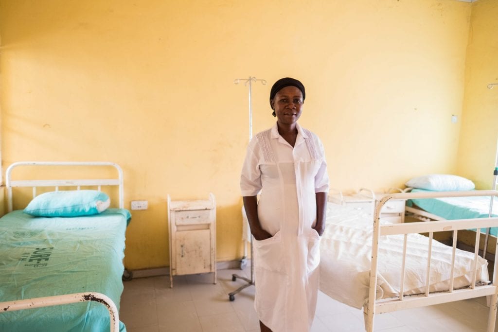 Verpleegster Orji uit Nigeria