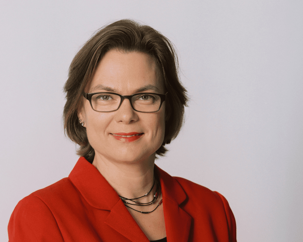 Portretfoto van Marit Maij, nieuwe directeur van ActionAid Nederland